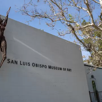 Exterior of the San Luis Obispo Museum of Art.