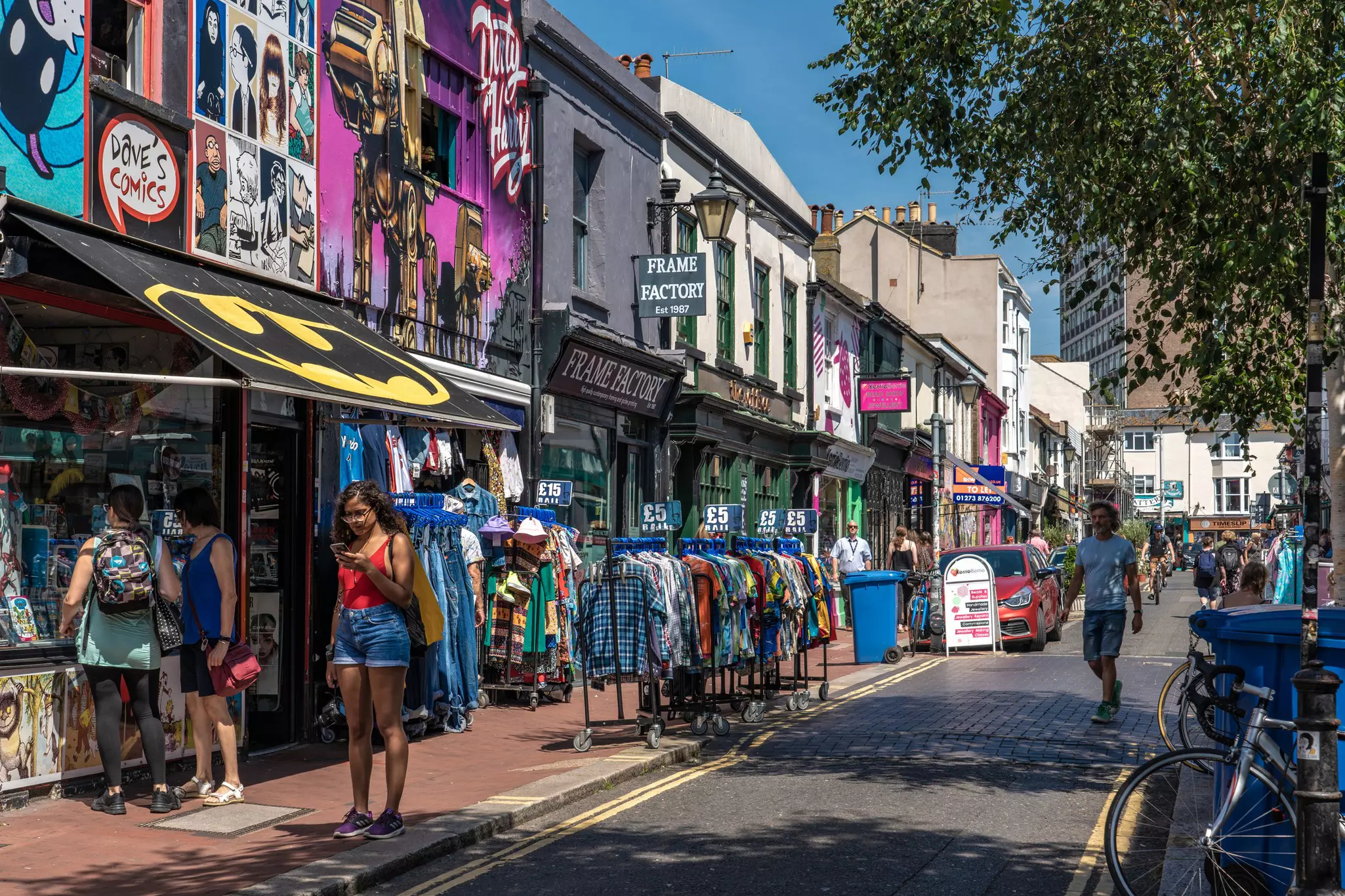 This is the Lanes, a shopping street popular with tourists on July 24, 2019 in Brighton
1195632278
brighton lanes