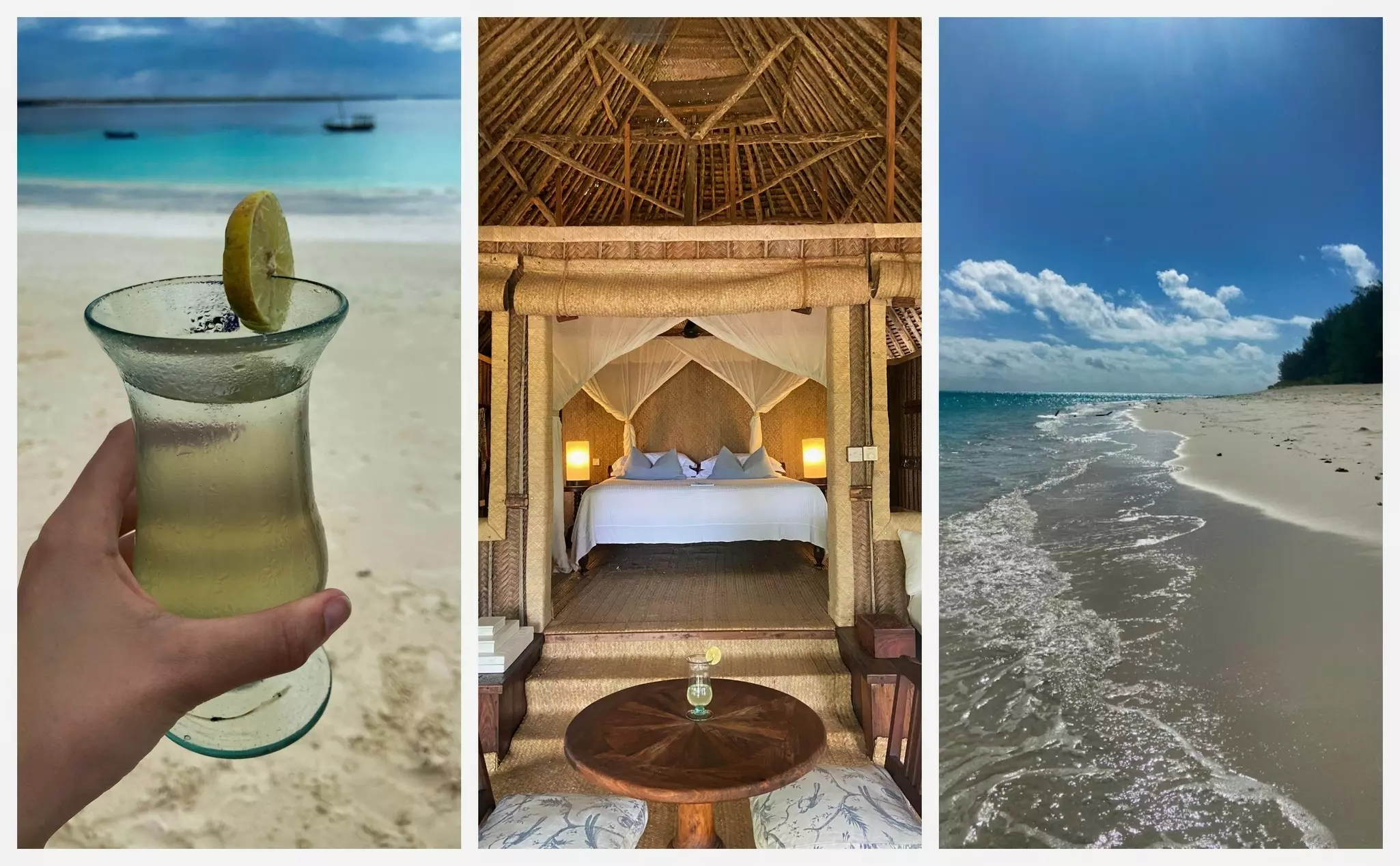 Accommodation in andBeyond Mnemba Island is rustic luxury © Sasha Brady / Lonely Planet