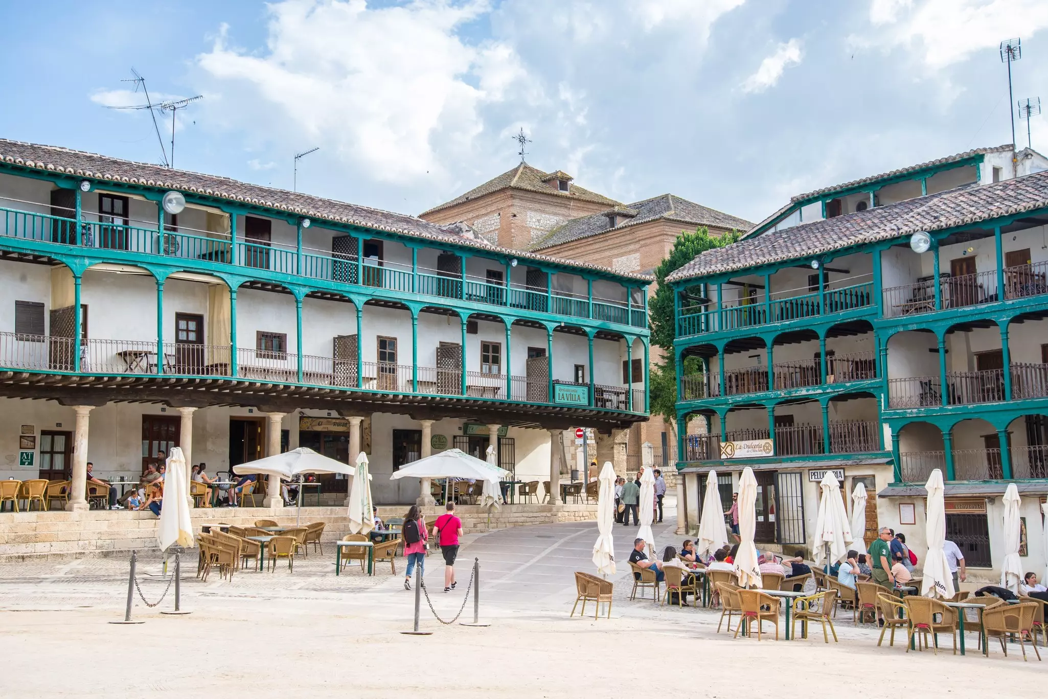 chinchon, Spain - 05.20.2022: The city, located about 45 km southeast of Madrid, has about 5,000. residents. The city has one of the most beautiful squares in all of Spain - Plaza de ChinchÃ³n.  License Type: media  Download Time: 2023-02-24T01:00:22.000Z  User:   Is Editorial: Yes  purchase_order:   