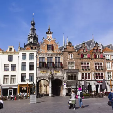 Central town square in Nijmegan