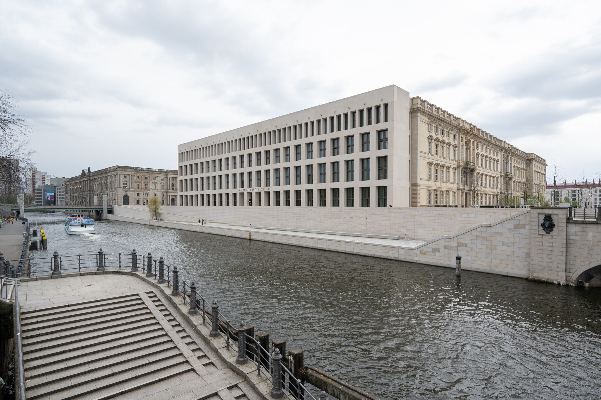 The Humboldt Forum opened in 2022 in Berlin, Germany.