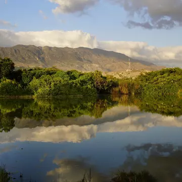 Landscape, Golden hour sunset on the lake, Montrouis, Haiti                               ; Shutterstock ID 404154313; your: Sloane Tucker; gl: 65050; netsuite: Online Editorial; full: Destination Page
404154313