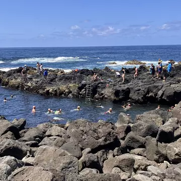 Termas da Ferraria thermal ocean pool in the Azores © Erin Lenczycki / Lonely Planet
