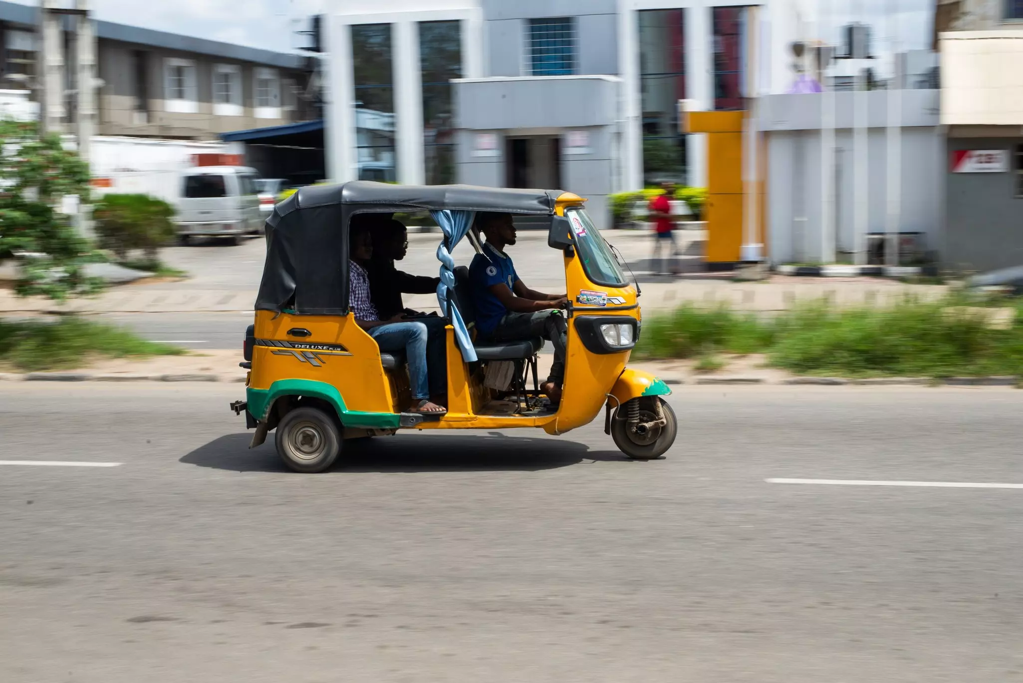 Catch a reasonably priced ride in a three-wheeled keke to get around town like a local © ariyo olasunkanmi / Shutterstock