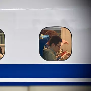 Tokyo, Japan, May 1 2025, passengers the Shinkansen (bullet train) in Japan, License Type: media, Download Time: 2025-12-10T16:47:28.000Z, User: rhylton_redventures, Editorial: true, purchase_order: 65050 - Digital Destinations and Articles, job: Lonely Planet, client: wip, other: Rhianydd Hylton
