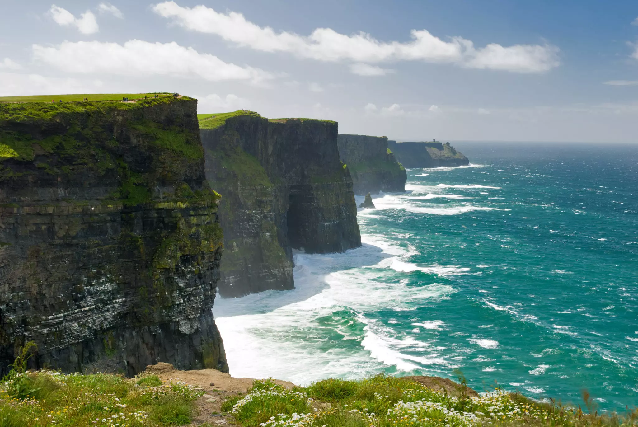 A view of the Cliffs of Moher, Co. Clare, Ireland