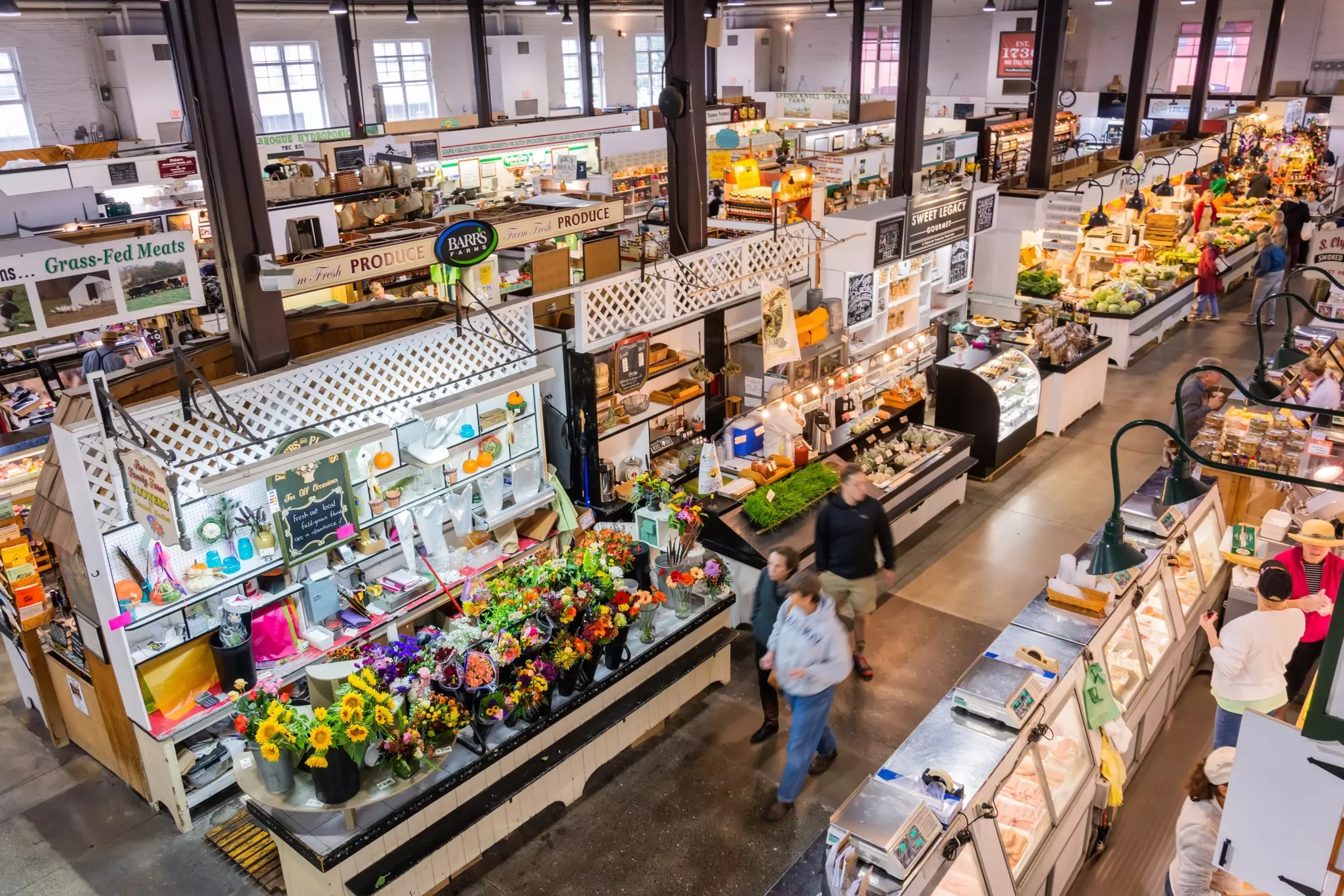 Central Market in Lancaster, Pennsylvania. Alizada Studios/Shutterstock