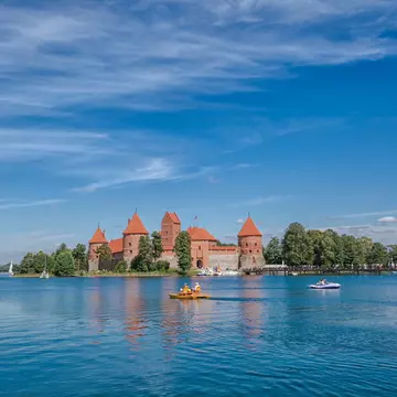 Trakai Castle on Lake Galvė near Vilnius, Lithuania. Thorsten Frisch/500px