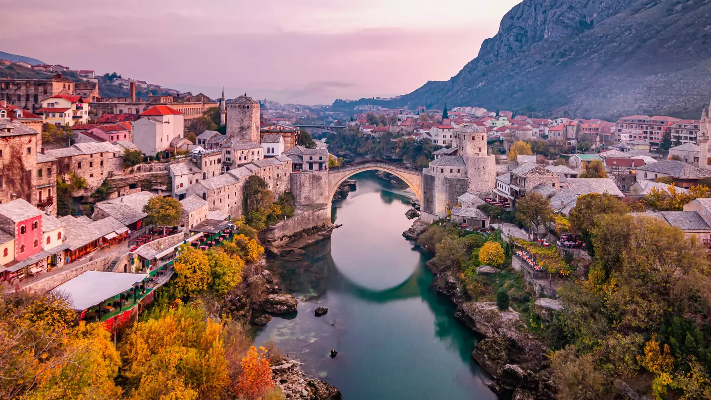 The iconic Stari Most bridge has defined the town of Mostar for more than 450 years © Kadagan / Shutterstock