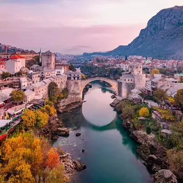 The iconic Stari Most bridge has defined the town of Mostar for more than 450 years © Kadagan / Shutterstock
