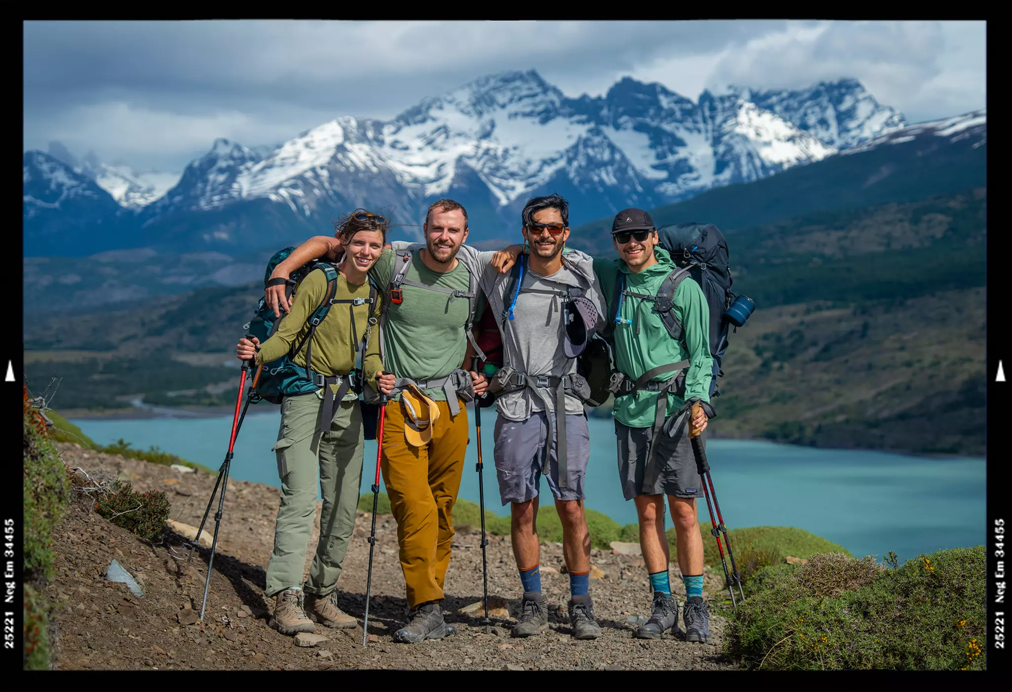 From left to right: Ella Jankoski, Alex Lekacz, Sam Ruderman, Evan Ruderman (author) © Evan Ruderman