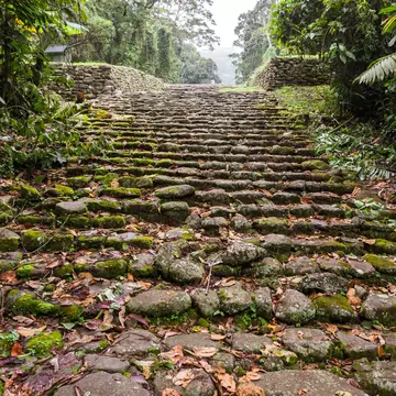 Ruins of an ancient civilization that thrived for over two thousand years in the mountains of Costa Rica, leaving behind stone work showing advanced knowledge in engineering and construction.