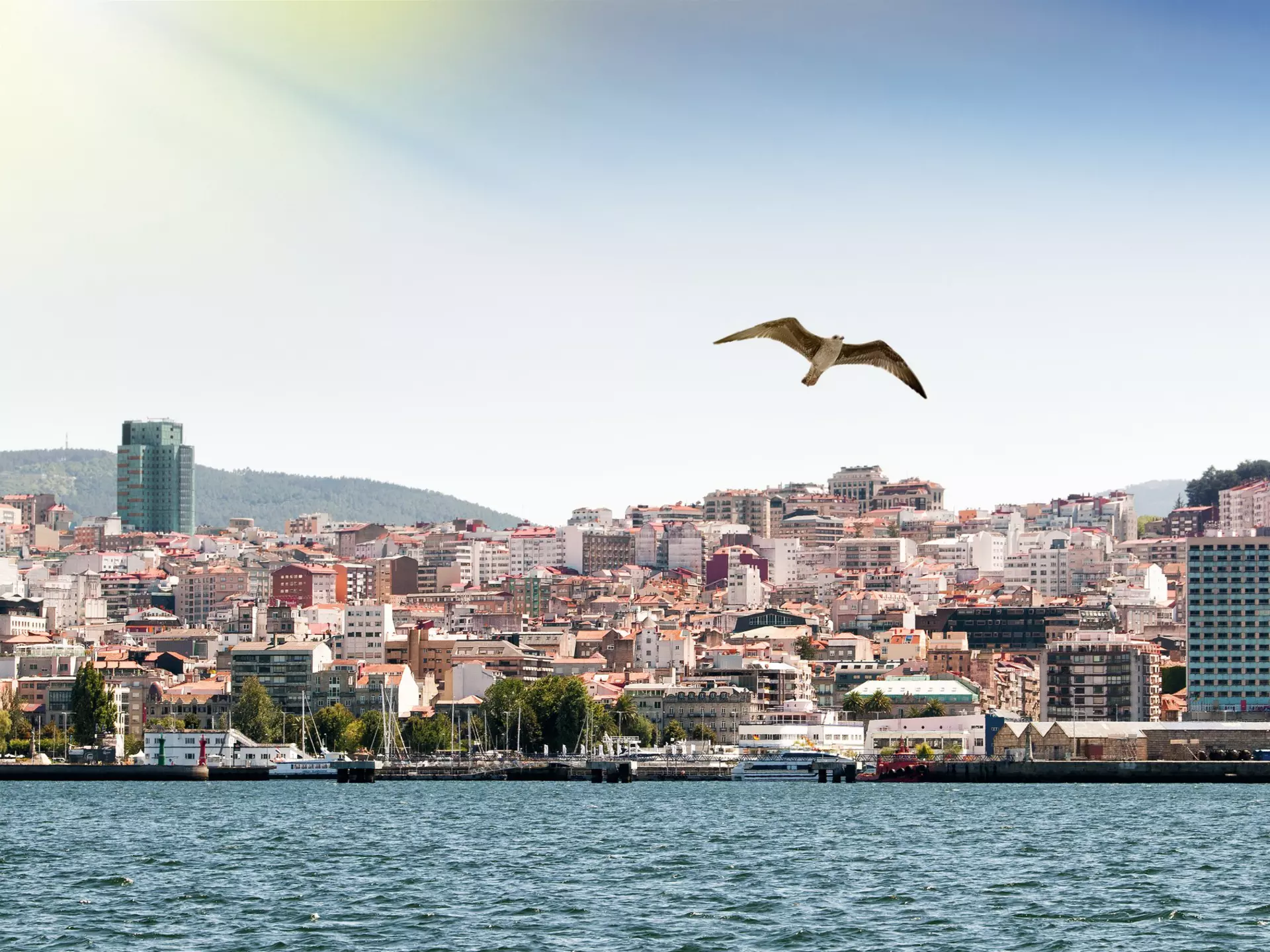 It may still be summer but Vigo is already gearing up for Christmas ©Getty Images