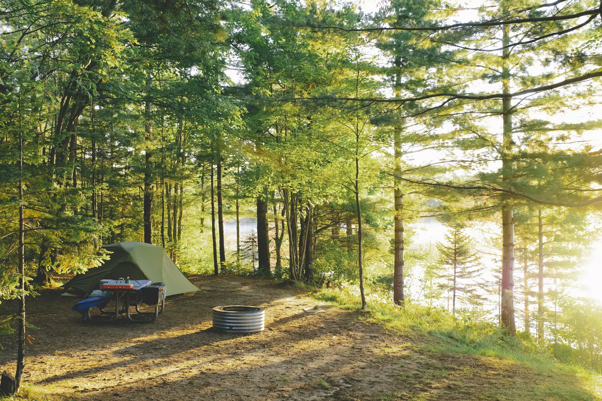 Michigan offers abundant camping along its many lakes and rivers © pawel.gaul / Getty Images