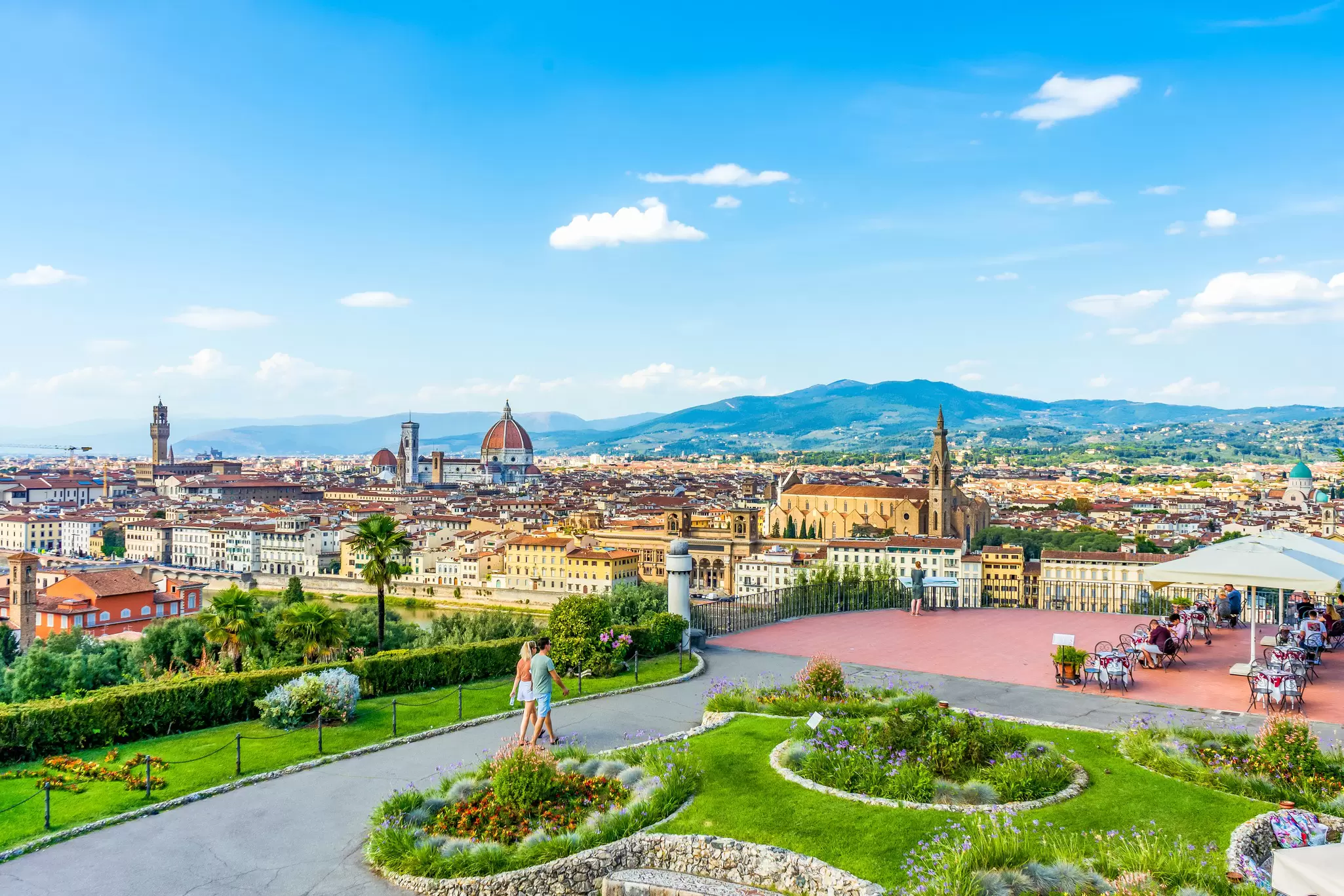View of the Duomo from Piazzale Michelangelo, Florence. Alex_Mastro/Shutterstock