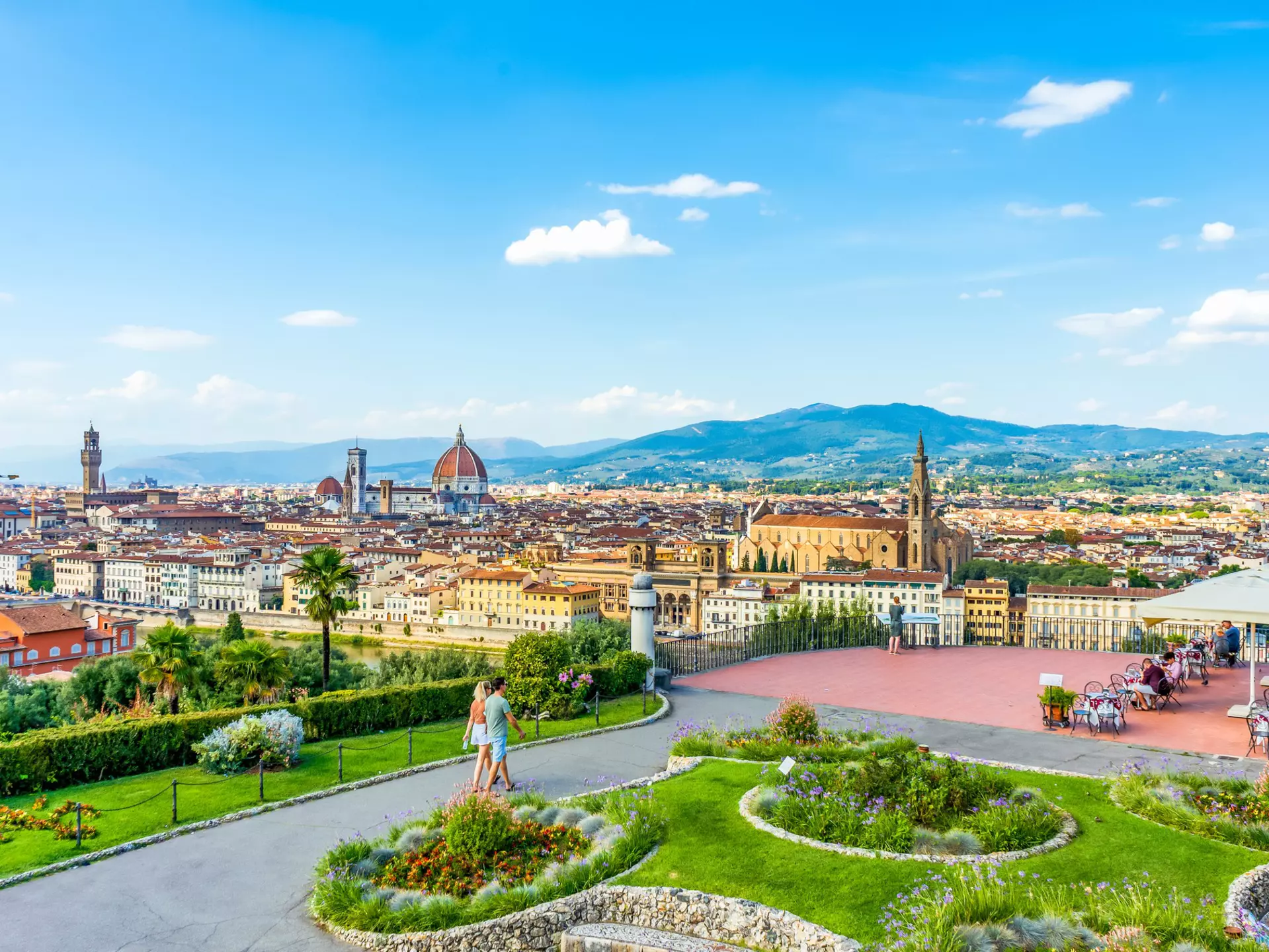View of the Duomo from Piazzale Michelangelo, Florence. Alex_Mastro/Shutterstock