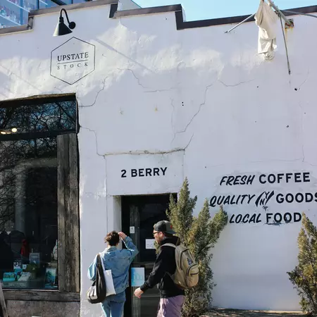 Exterior of Upstate Stock in Williamsburg, Brooklyn