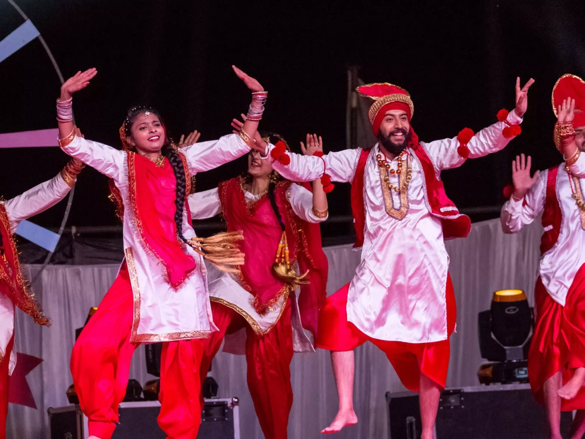 Artist Performing Bhangra Dance : Bikaner, Rajasthan/India - Jan 2019; Shutterstock ID 1368920021; Your name (First / Last): William Broich; GL account no.: 65050; Netsuite department name: Editorial ; Full Product or Project name including edition: 65050/Online Editorial/Alicia Johnson/best dances from around the world you can do at home
1368920021
action, adult, art, beautiful, bhangra, bhangra dance, bhangra dancer, celebration, clothes, costume, culture, dance, dancer, dress, elegant, entertainment, event, festival, music, night, party, passion, people, performance, show, theatre, traditional, young
