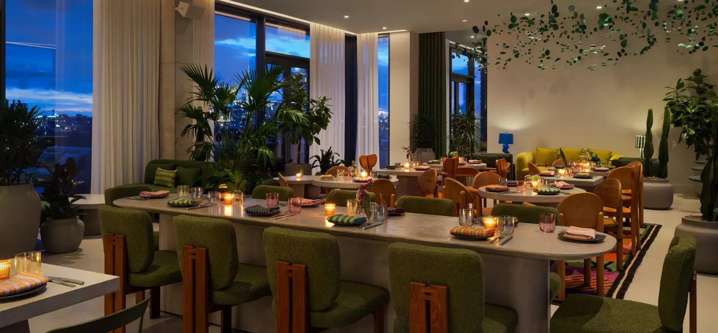 elNico, the Penny's rooftop restaurant and bar. The Penny Williamsburg