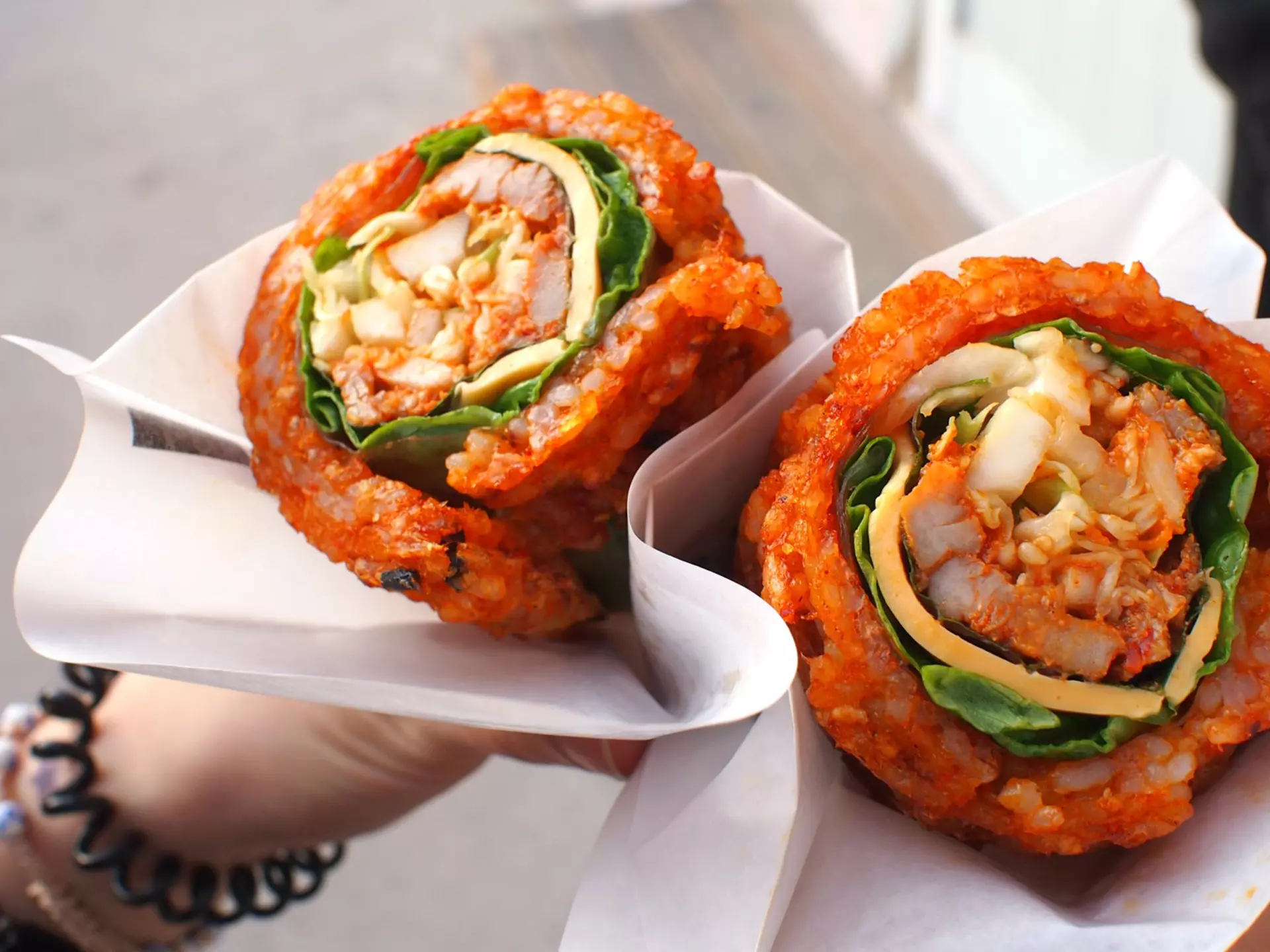 The bibimbap waffle – just one of many forms of bibimbap, which was invented in Jeonju. JeeHyun_K / Getty Images