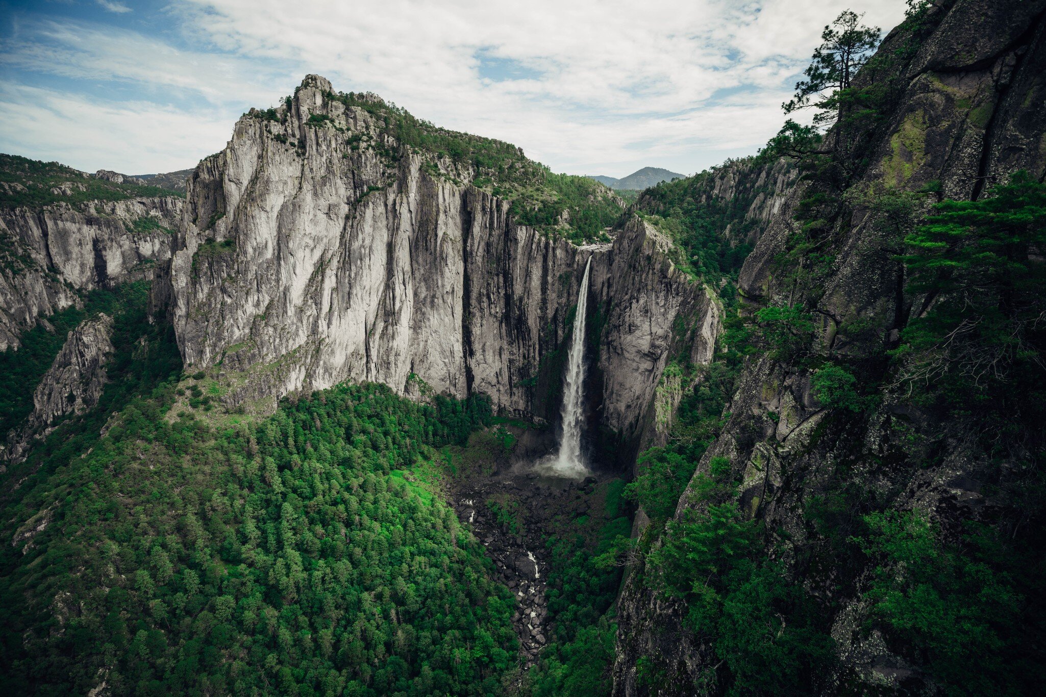 Cascada de Basaseachi in mexico full of water; Shutterstock ID 1503626273;