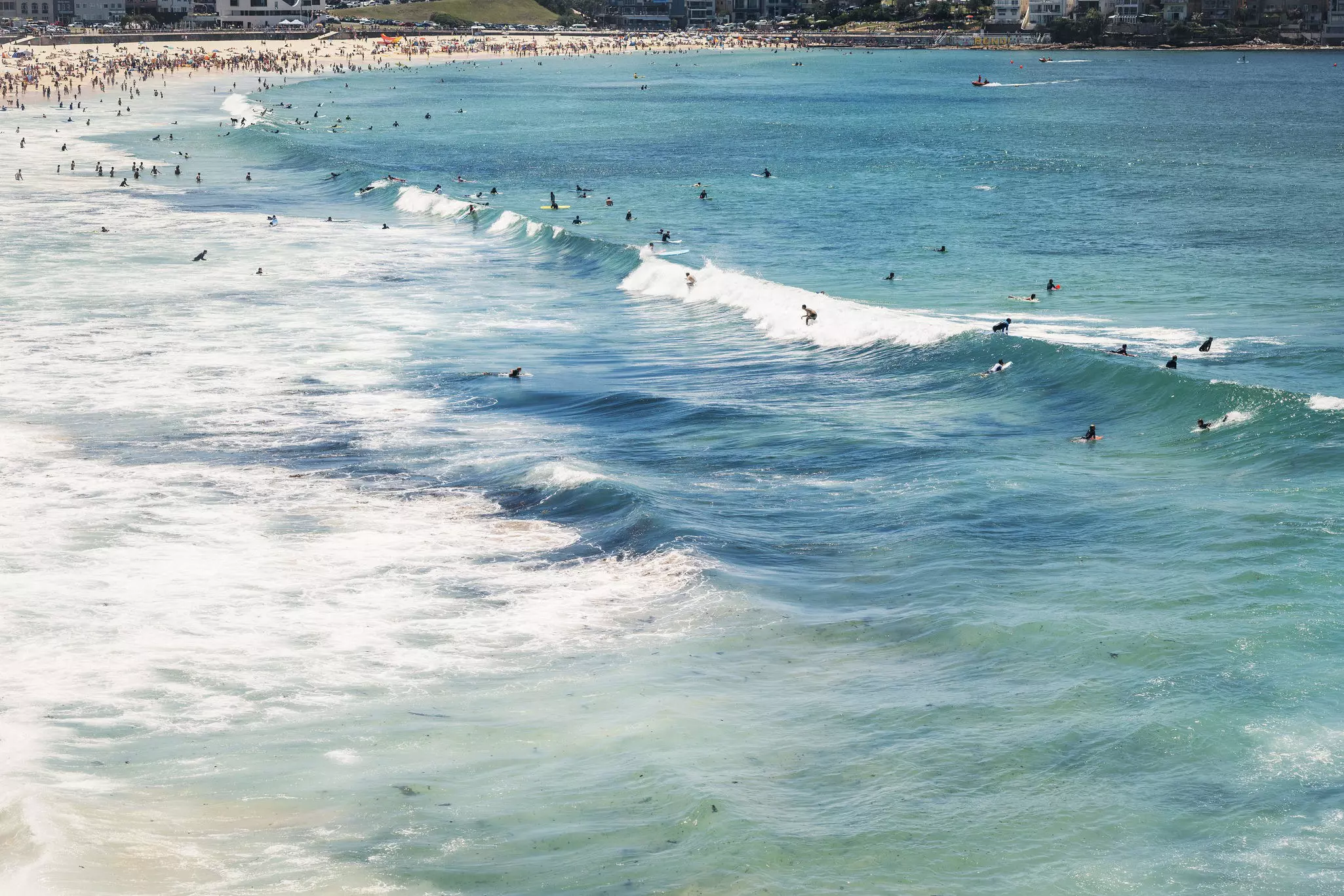 People enjoying Bondi Beach. ©Jonathon Stokes/Lonely Planet