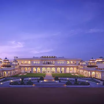 Stay at these regal guesthouses in India, such as Taj Rambagh Palace in Jaipur. Taj Rambagh Palace/Taj Hotels