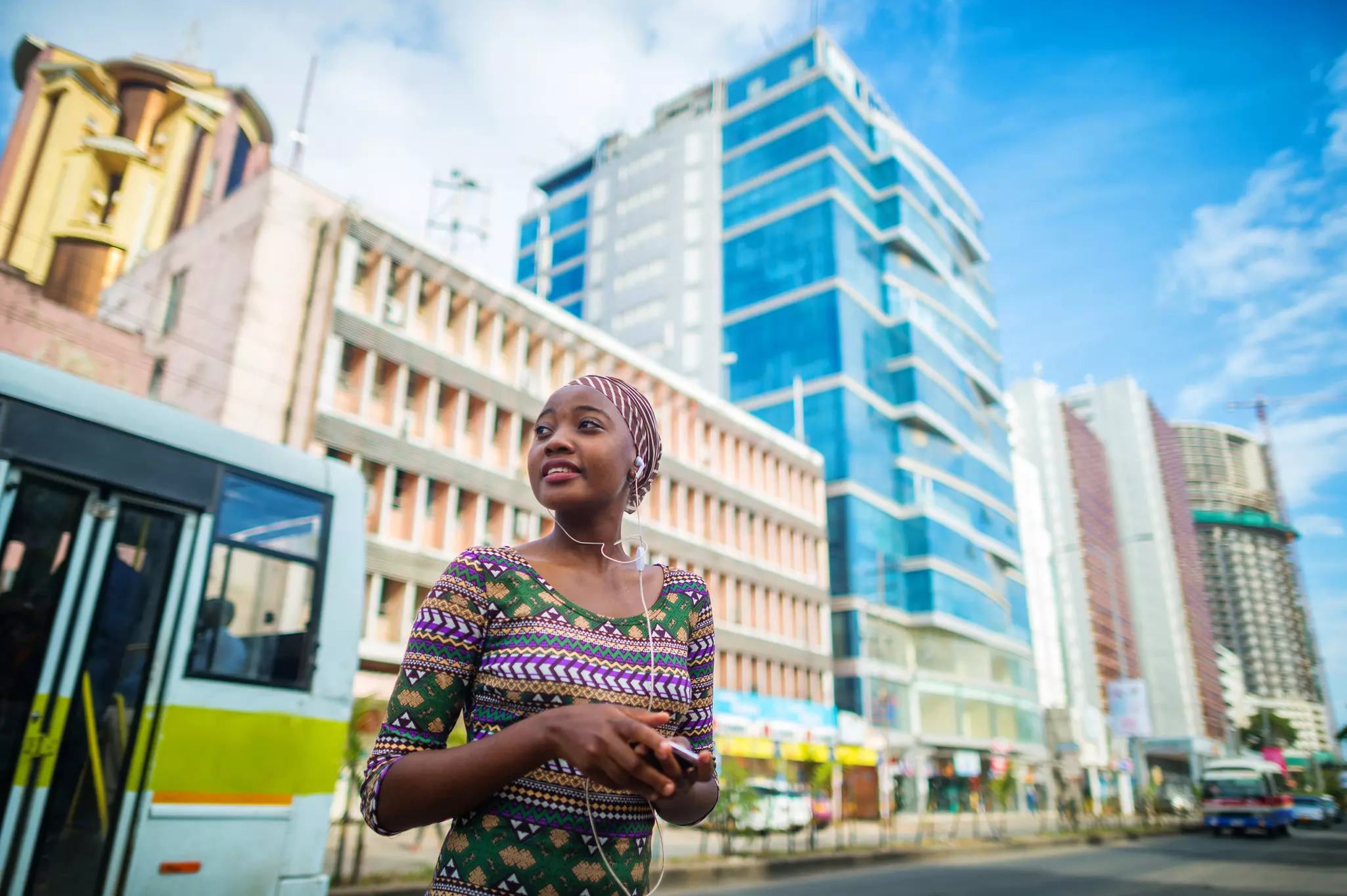 Explore Dar es Salaam using the BRT Blue buses © wilpunt / Getty Images
