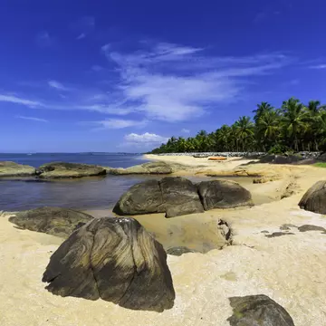 Kappad beach has a place in history of India, near Calicut, India, where the Portuguese explorer Vasco Da Gama landed on May 27, 1498.
