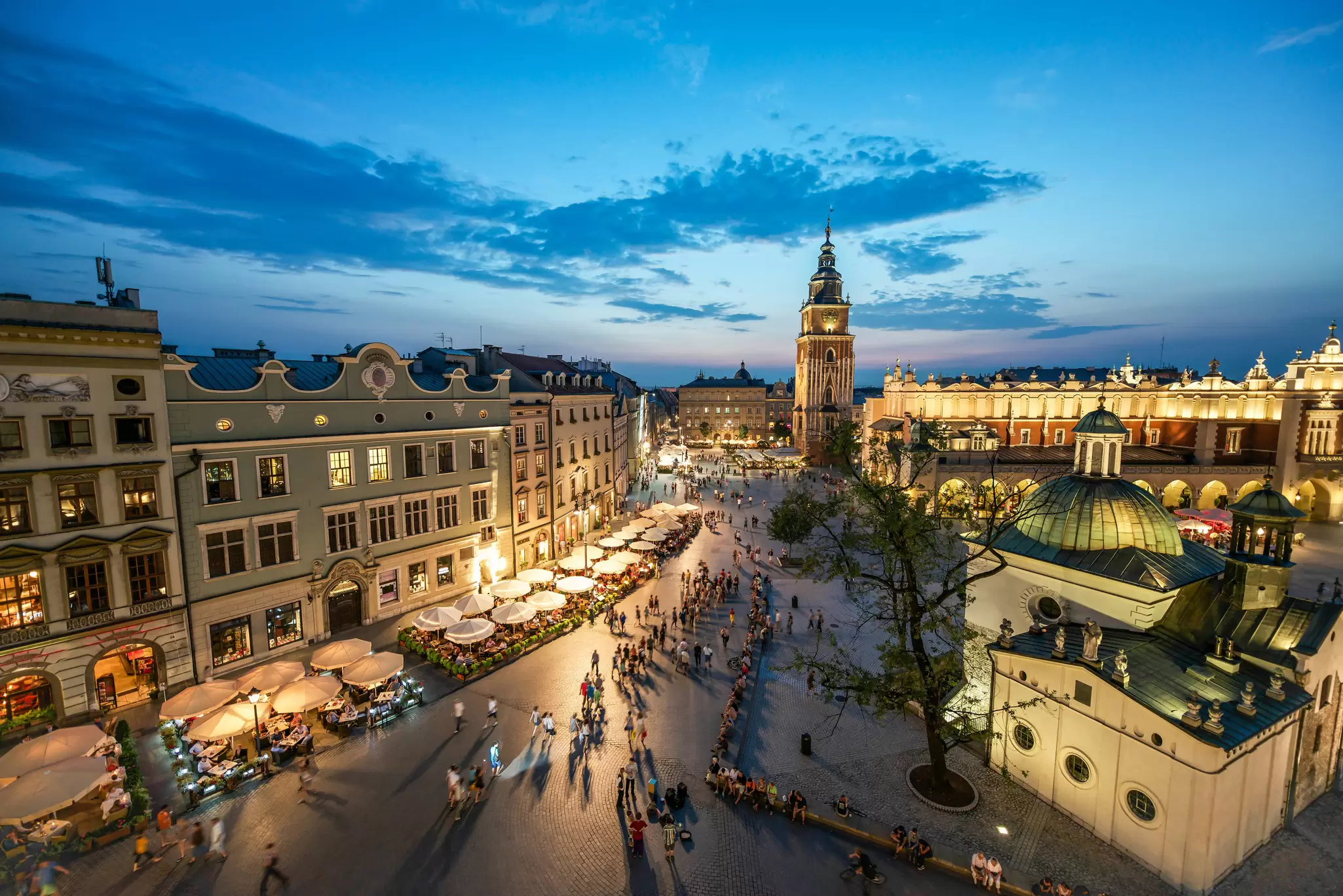 Kraków Market Square. Mark and Anna Photography/Shutterstock