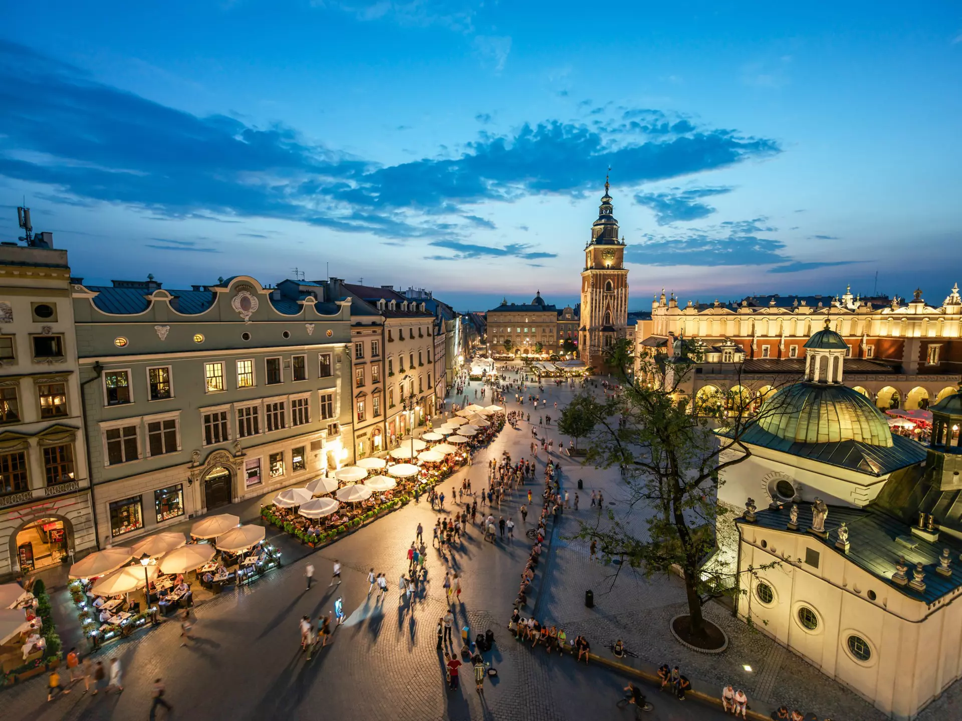Kraków Market Square. Mark and Anna Photography/Shutterstock