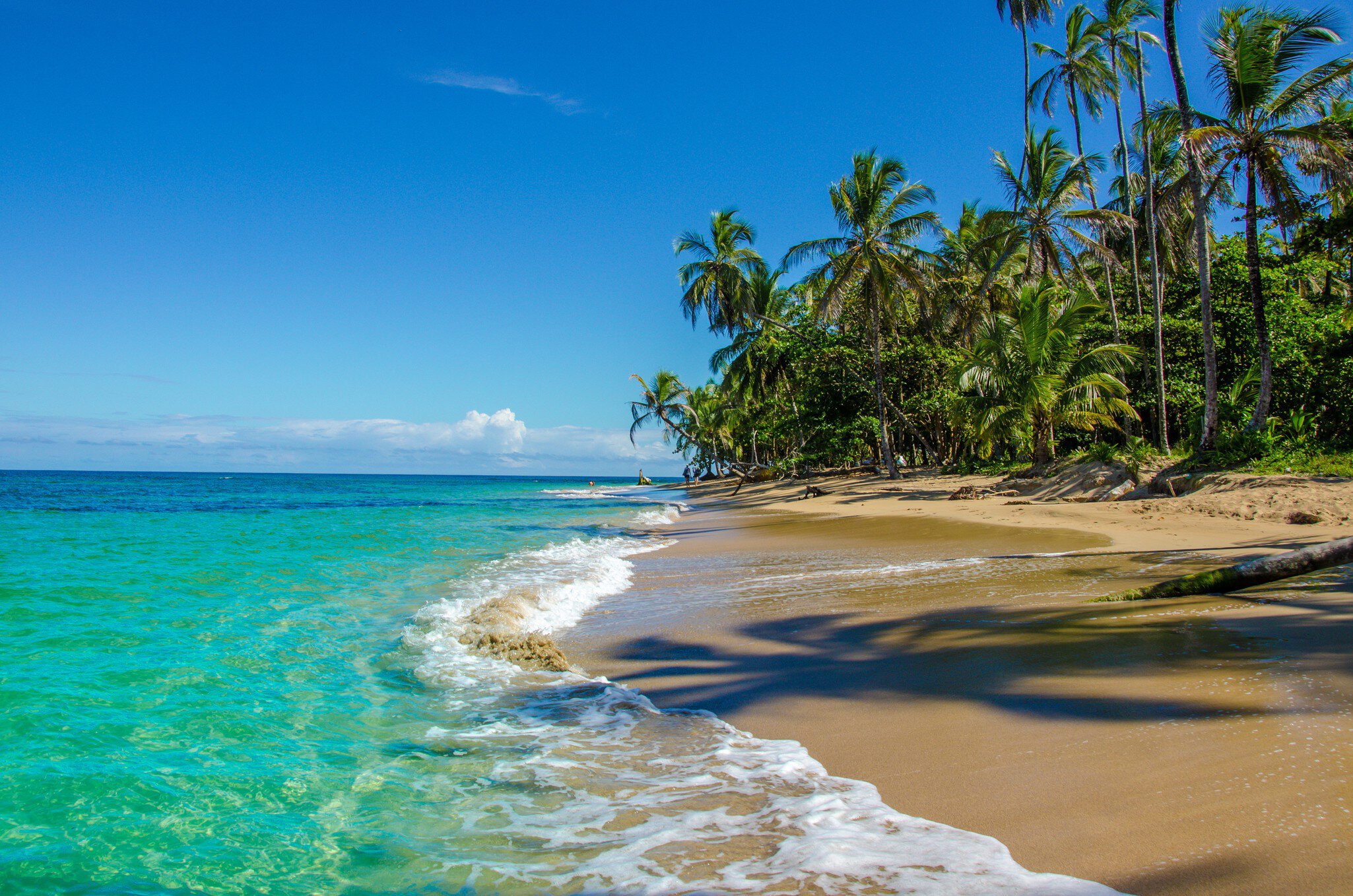Caribbean beach close to Puerto Viejo - Costa Rica