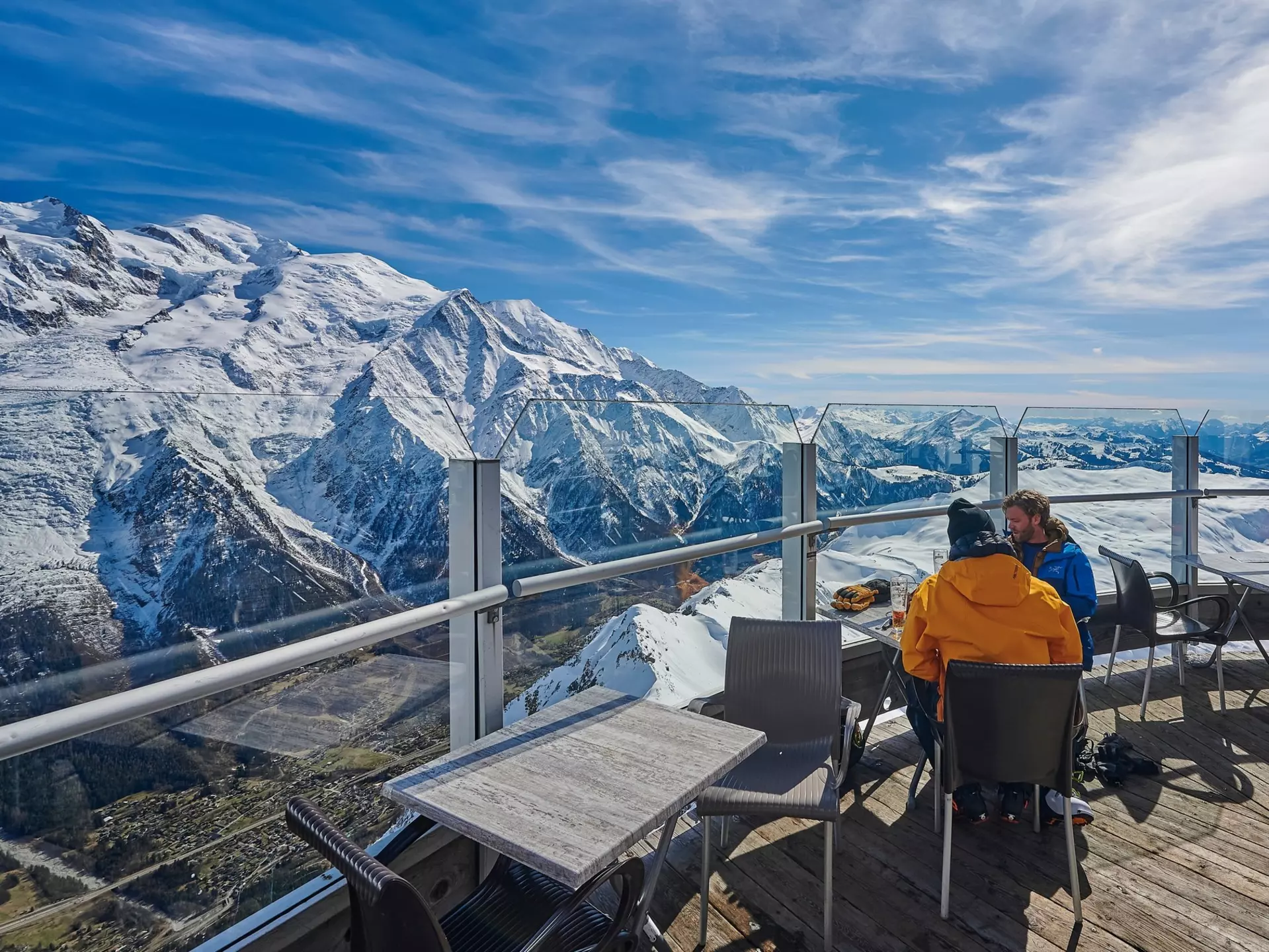 Ride the cable car for top-of-the-world views from Le Brévent. Puripat Lertpunyaroj/Shutterstock