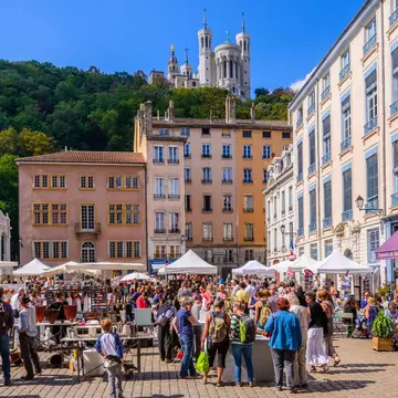 A busy arts and ceramics market in the Place Saint-Jean in Lyon
1740874391
5th arrondissement, architecture, art, arts, artwork, artworks, auvergne-rhône-alpes, basilica, basilique, busy, buy, buyers, ceramic, ceramics, city, crowded, crowds, dominant, fontaine saint jean, fountain, hilltop, historic, historical, landmark, lyon, market, minor, notre dame de fourvière, old, overlooks, pedestrian, people, place, place saint-jean, popular, position, renaissance, rené dardel, sell, sellers, square, tourism, tourist attraction, touristic, town, travel, unesco, vieux, works, world heritage site