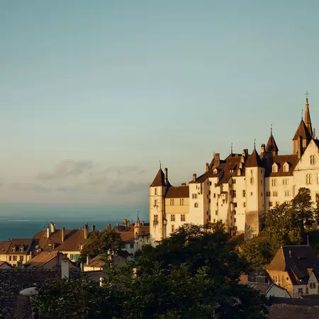 Neuchâtel, Castle, Switzerland