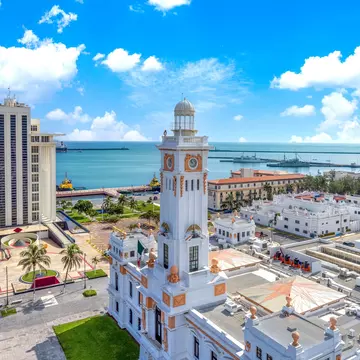 Veracruz City's port, Veracruz, Mexico. eskystudio/Shutterstock
