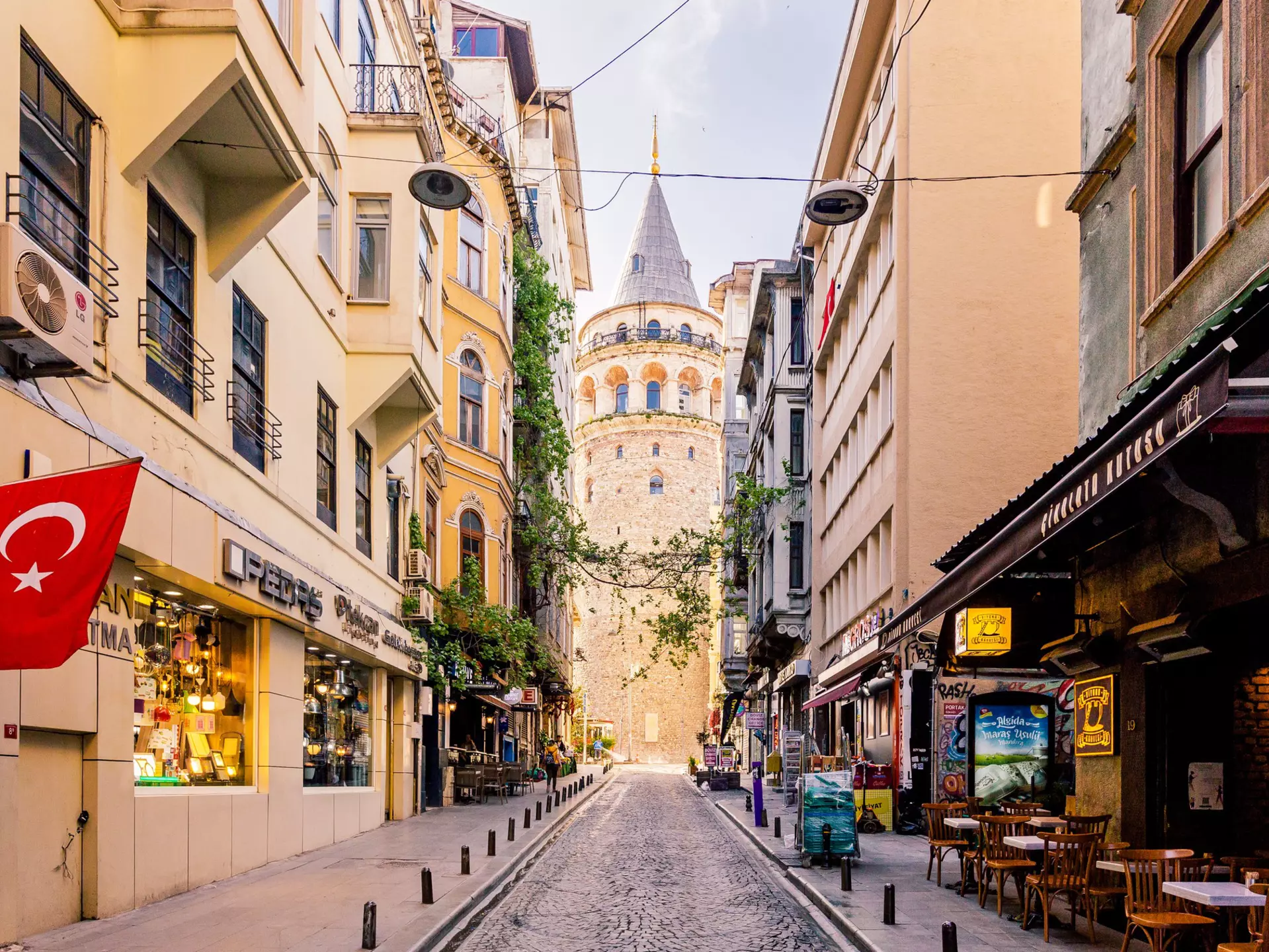 Wander through Istanbul's streets during shoulder season and stumble across sights such as Galata Tower. 