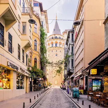 Wander through Istanbul's streets during shoulder season and stumble across sights such as Galata Tower. 