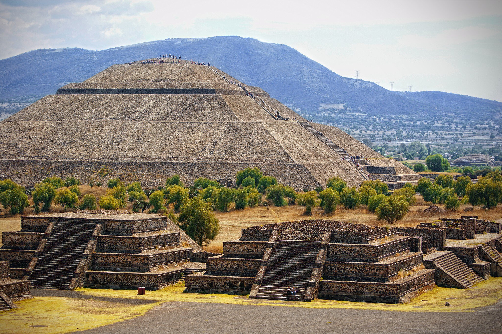 Piramide del Sol TeotihuacÃƒÂ¡n Mexico