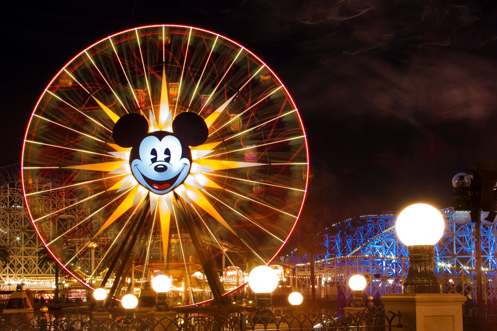 ANAHEIM, CALIFORNIA - JUNE 7, 2018: Celebrating Pixar fest happening at Disney California Adventure and Disneyland Park.  One of the biggest Pixar celebration ever to come to Disney Parks.