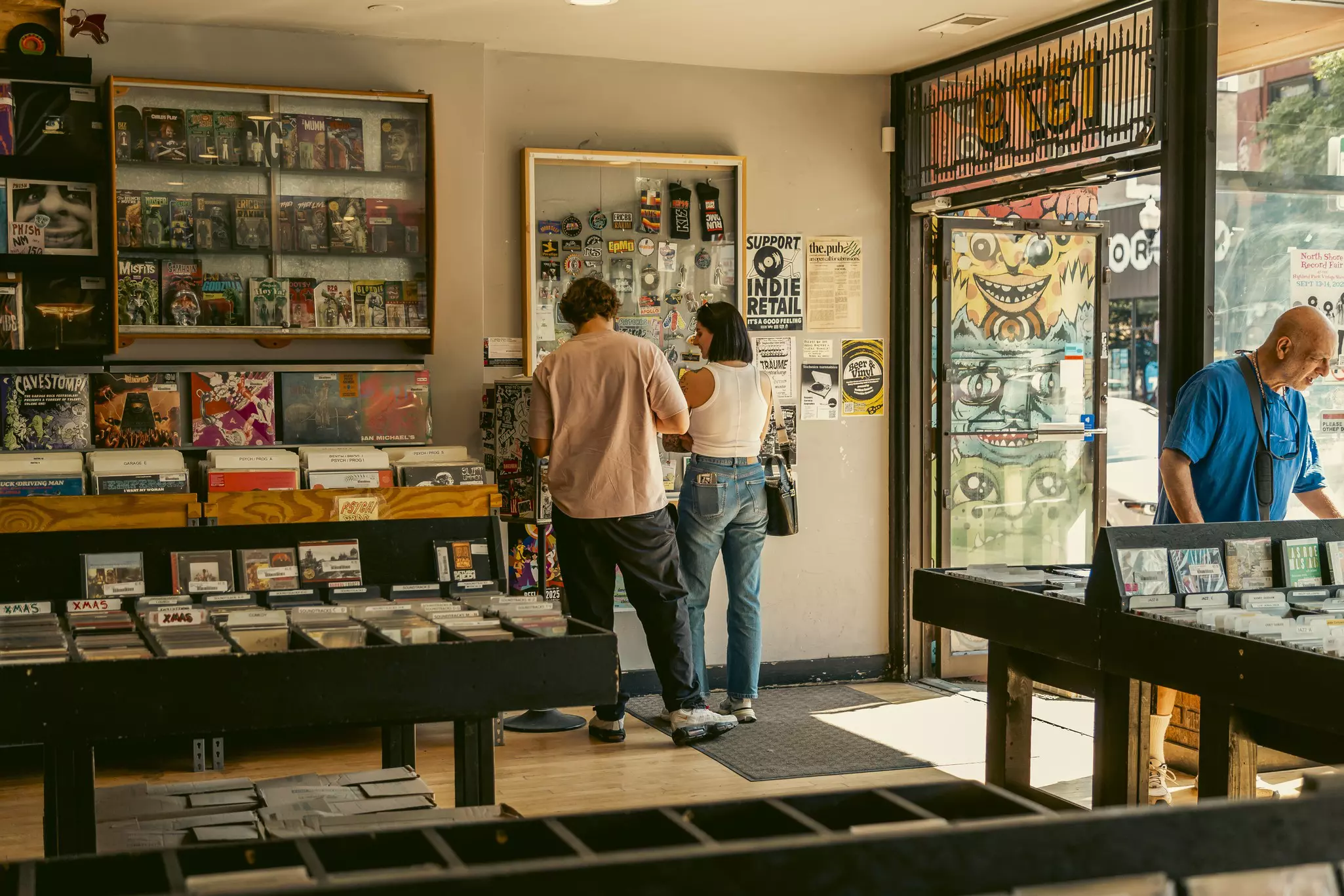 Reckless Records, Wicker Park, Chicago Illinois, September 2025