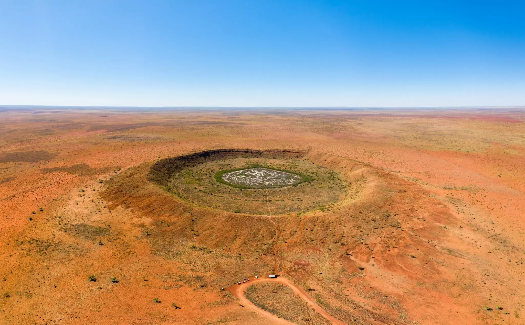 Wolfe Creek Crater in Australia