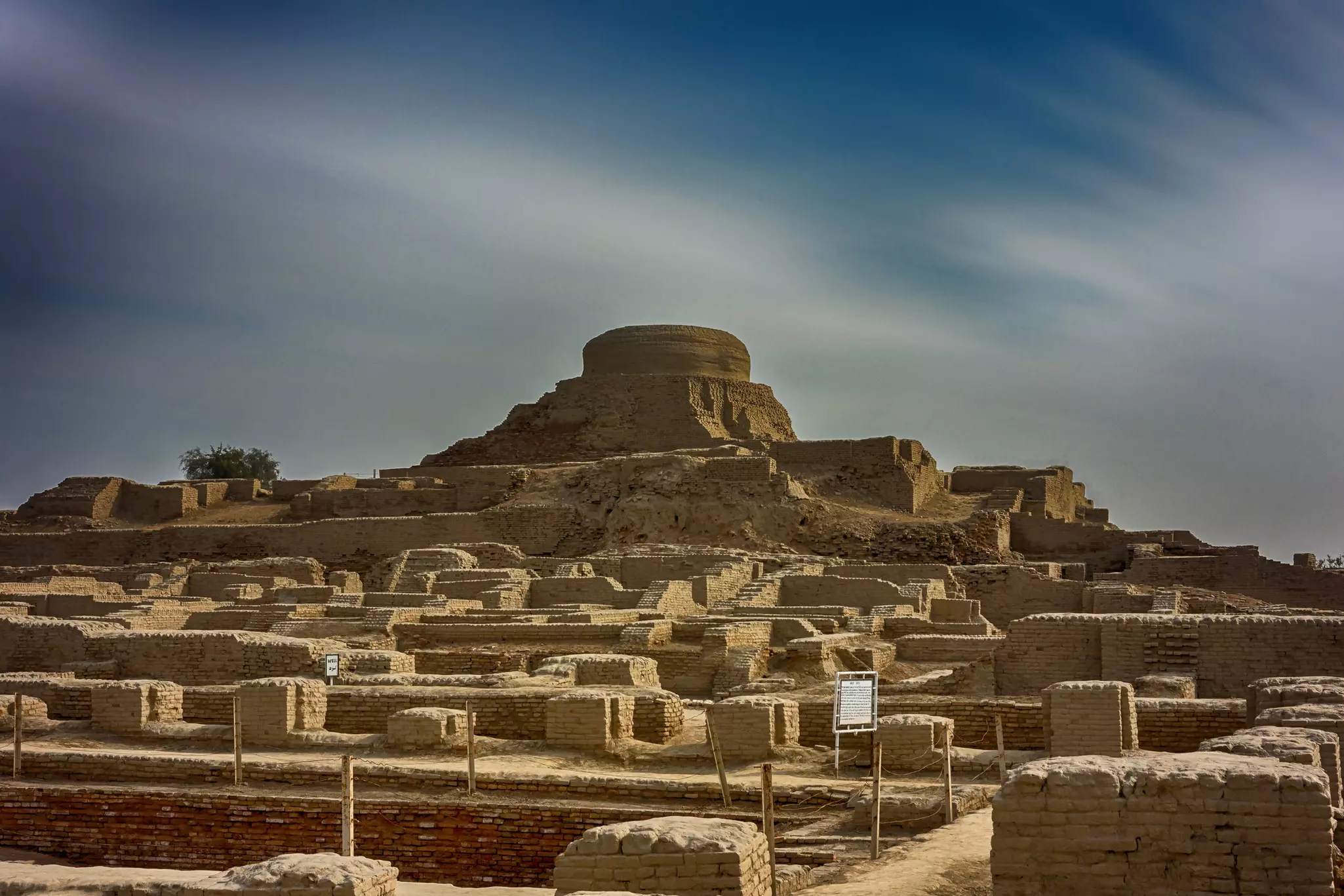 The sheer scale of the ruins at Moenjodaro is something to behold © Getty Images