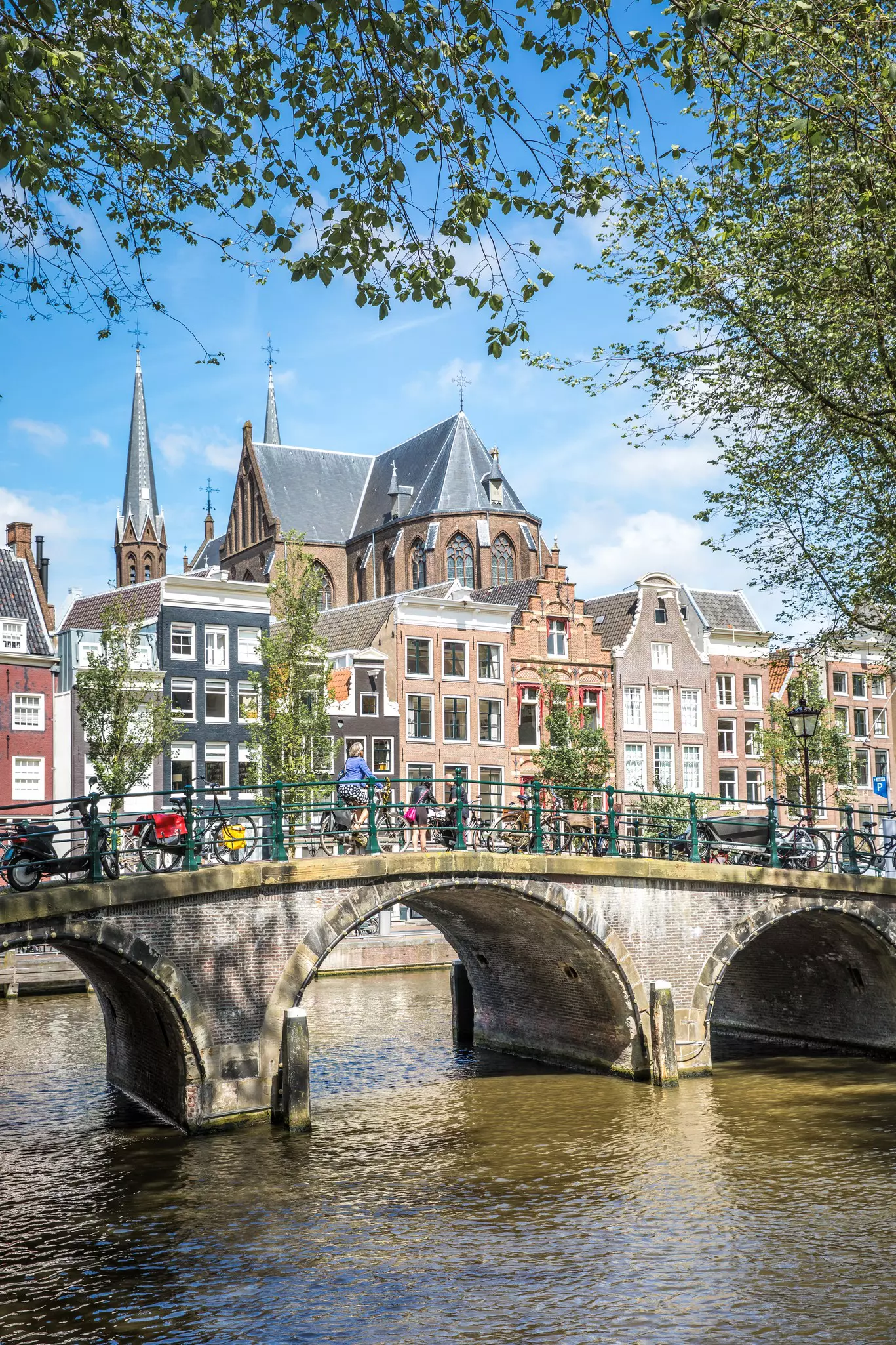 Classical view of traditional buildings at the canal side in Amsterdam downtown. Amsterdam, Netherlands.; Shutterstock ID 667593928; purchase_order:56530 - Guidebooks; job:Global Publishing-WIP; client:Netherlands 10'.; other:.Megan Cassidy
667593928