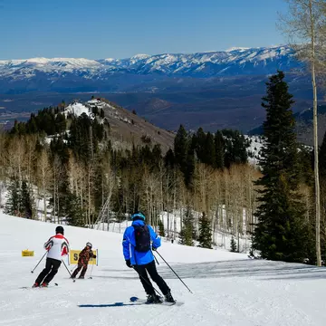 Come to Park City for the world-class slopes, stay for the immaculate vibes. Shutterstock