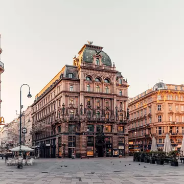 Stephansplatz in the early morning. Alexander Spatari/Getty Images