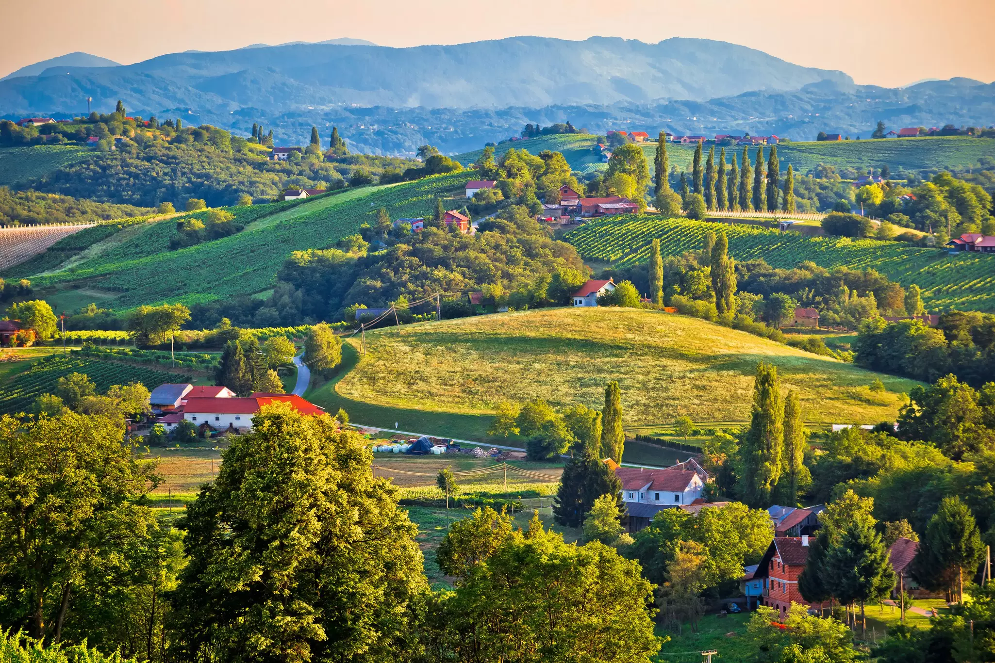 The Međimurje region. xbrchx/Shutterstock