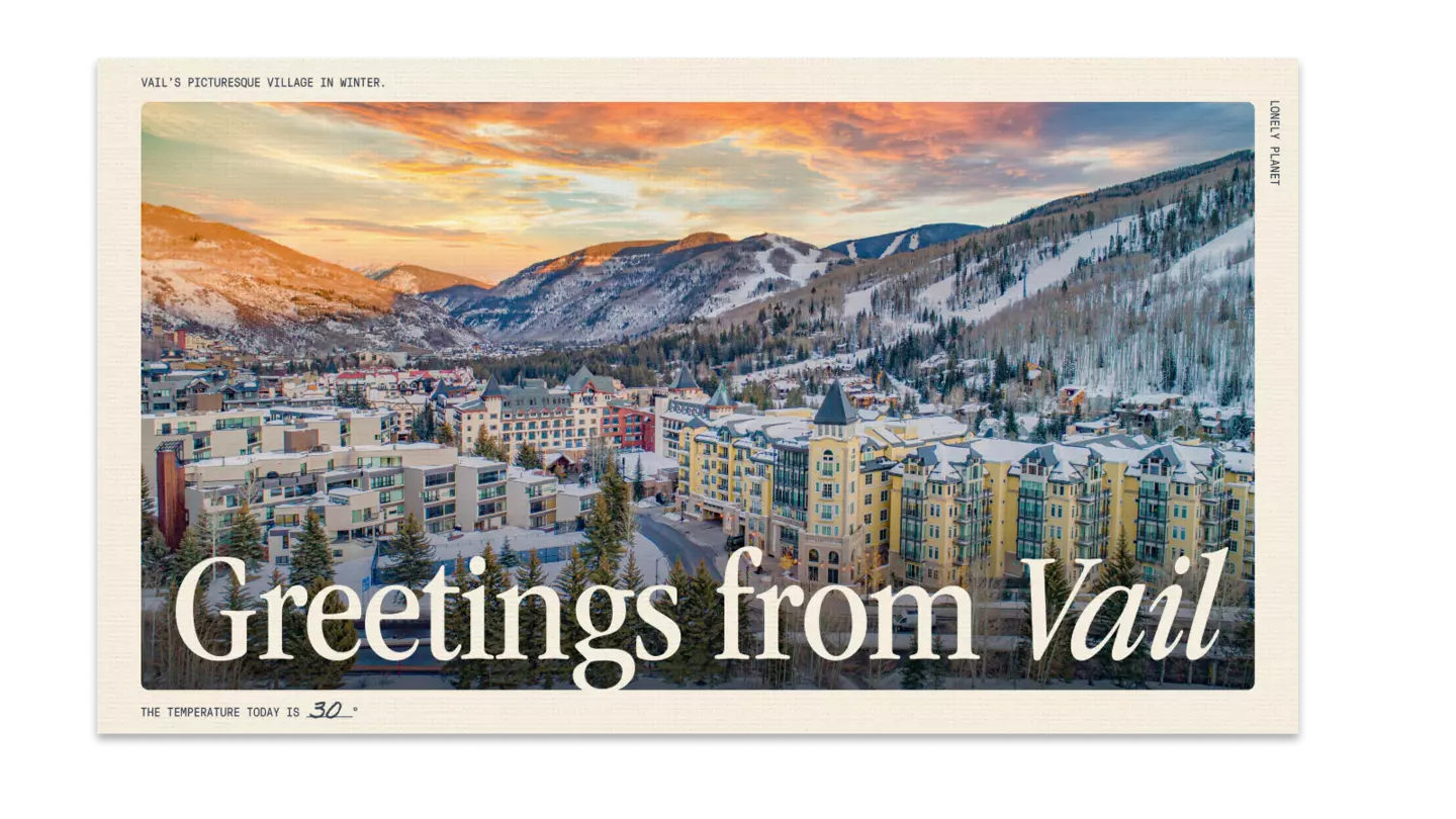 Vail has a charming wintry appeal for both skiers and non-skiers © Adventure_Photo / Getty Images