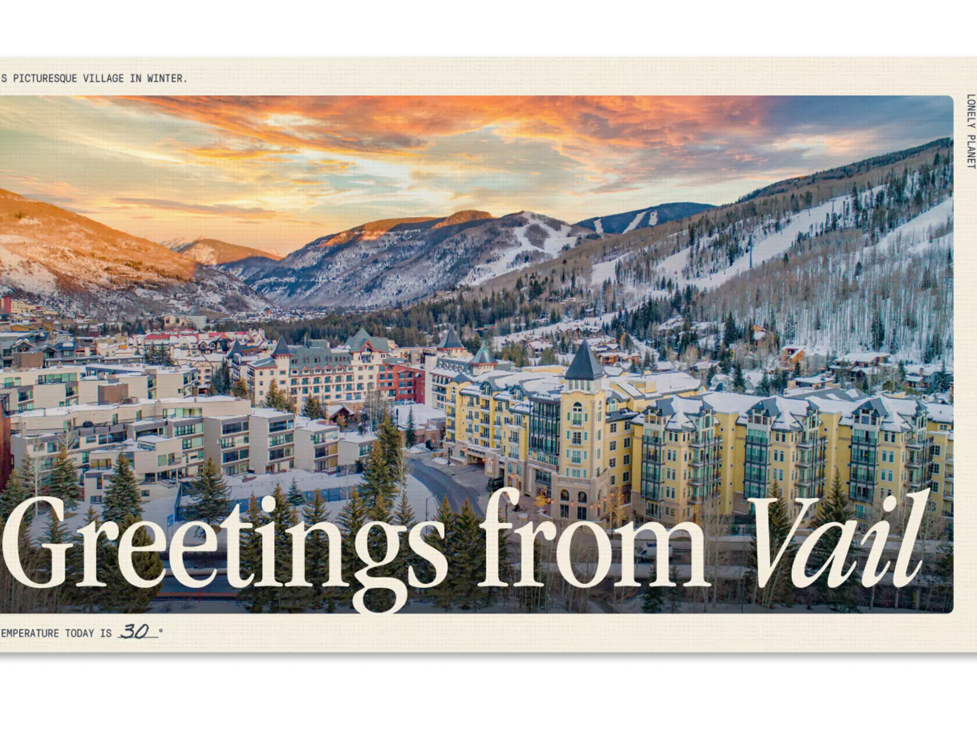 Vail has a charming wintry appeal for both skiers and non-skiers © Adventure_Photo / Getty Images